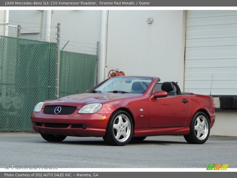 Front 3/4 View of 1999 SLK 230 Kompressor Roadster