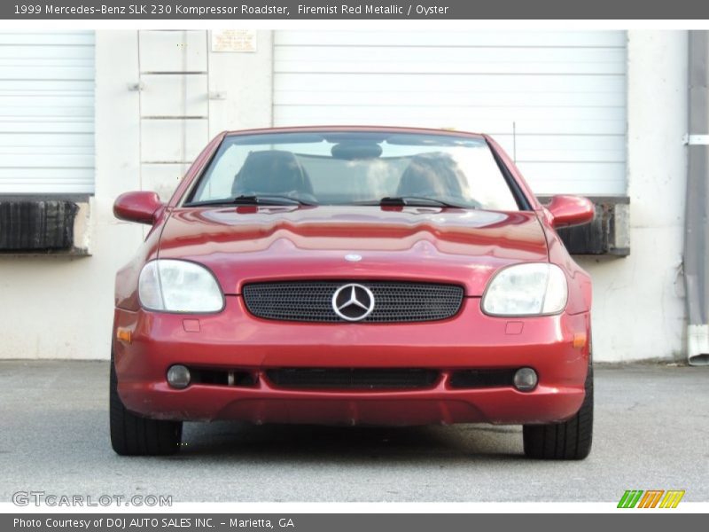 Firemist Red Metallic / Oyster 1999 Mercedes-Benz SLK 230 Kompressor Roadster