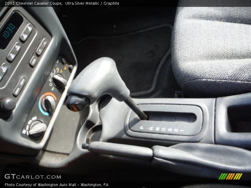 Ultra Silver Metallic / Graphite 2002 Chevrolet Cavalier Coupe