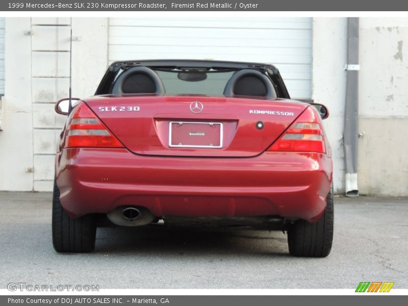 Firemist Red Metallic / Oyster 1999 Mercedes-Benz SLK 230 Kompressor Roadster