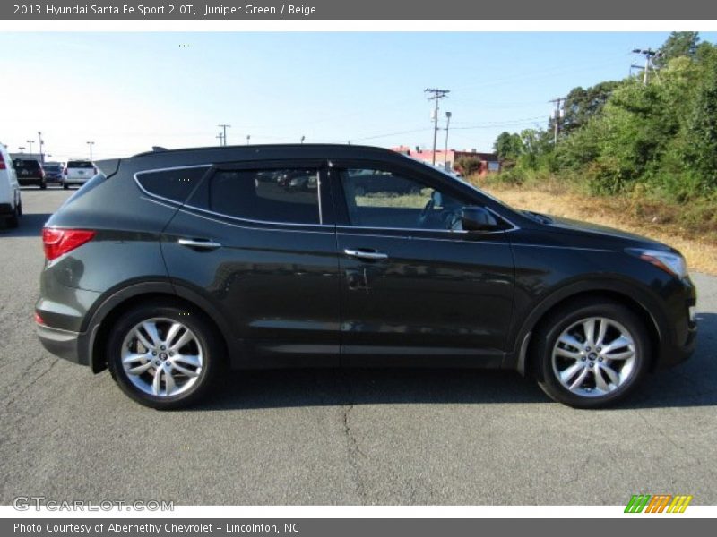 Juniper Green / Beige 2013 Hyundai Santa Fe Sport 2.0T