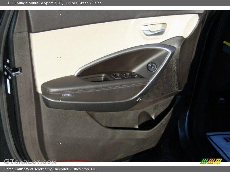 Juniper Green / Beige 2013 Hyundai Santa Fe Sport 2.0T
