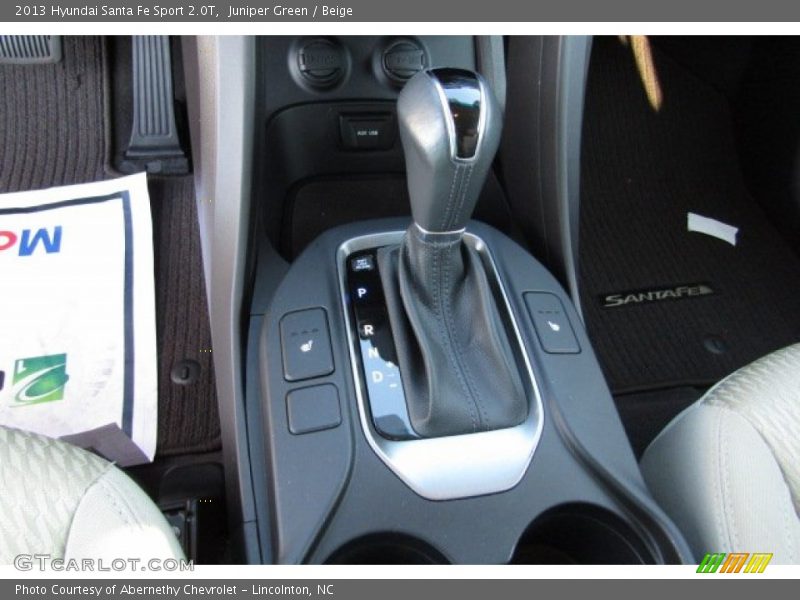 Juniper Green / Beige 2013 Hyundai Santa Fe Sport 2.0T