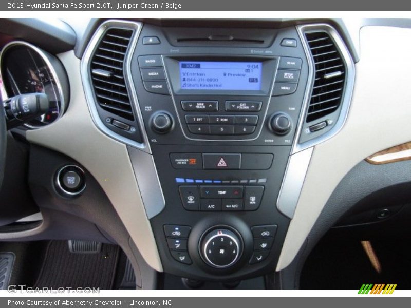 Juniper Green / Beige 2013 Hyundai Santa Fe Sport 2.0T