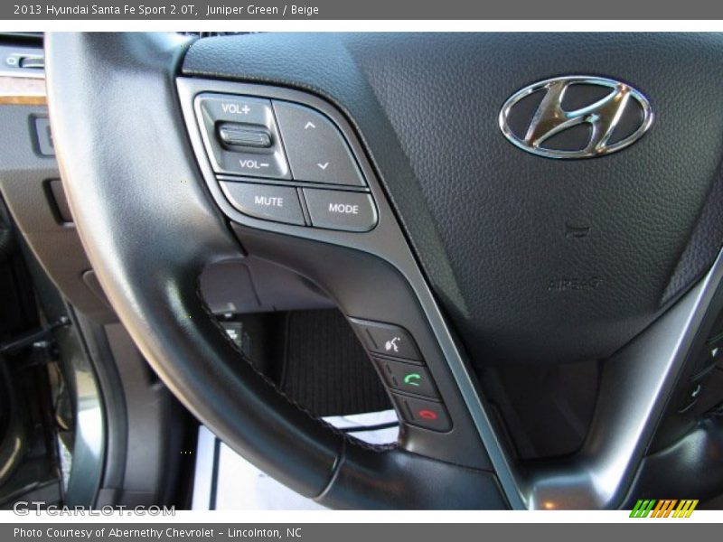 Juniper Green / Beige 2013 Hyundai Santa Fe Sport 2.0T