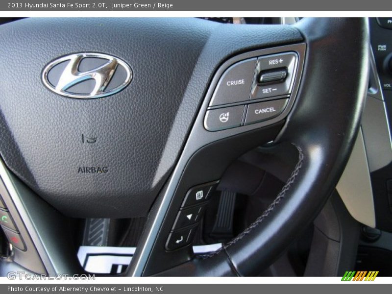 Juniper Green / Beige 2013 Hyundai Santa Fe Sport 2.0T