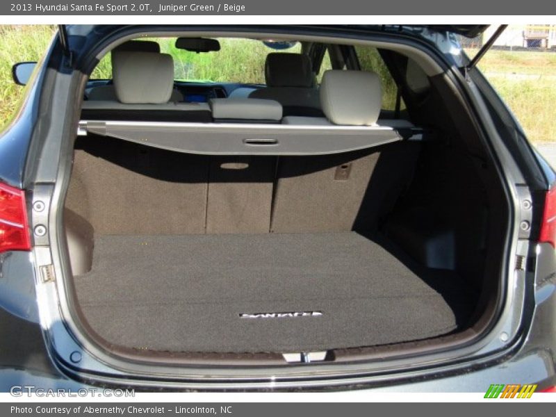 Juniper Green / Beige 2013 Hyundai Santa Fe Sport 2.0T