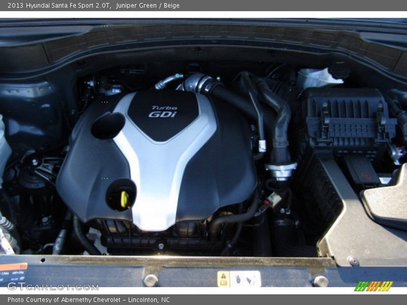Juniper Green / Beige 2013 Hyundai Santa Fe Sport 2.0T