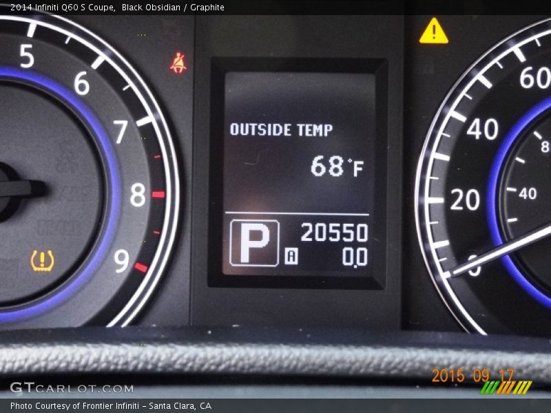 Black Obsidian / Graphite 2014 Infiniti Q60 S Coupe