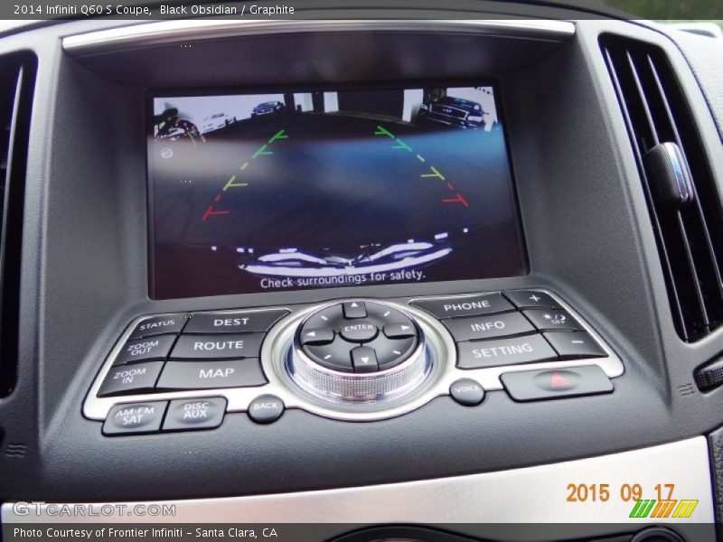Black Obsidian / Graphite 2014 Infiniti Q60 S Coupe