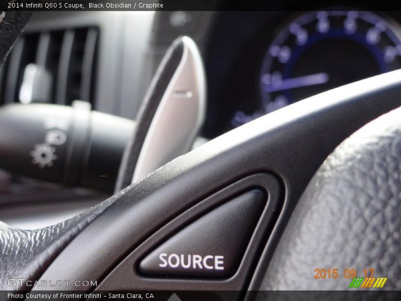 Black Obsidian / Graphite 2014 Infiniti Q60 S Coupe
