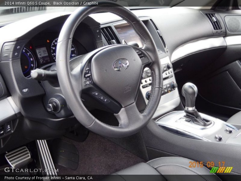  2014 Q60 S Coupe Steering Wheel