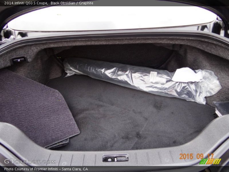  2014 Q60 S Coupe Trunk