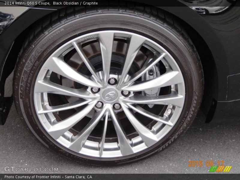  2014 Q60 S Coupe Wheel