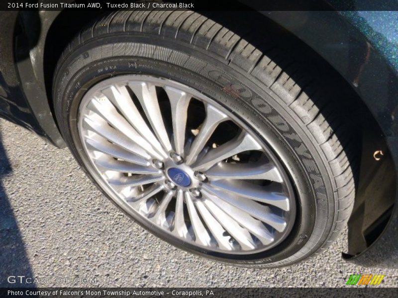 Tuxedo Black / Charcoal Black 2014 Ford Fusion Titanium AWD
