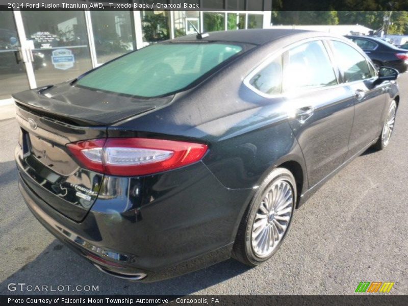 Tuxedo Black / Charcoal Black 2014 Ford Fusion Titanium AWD