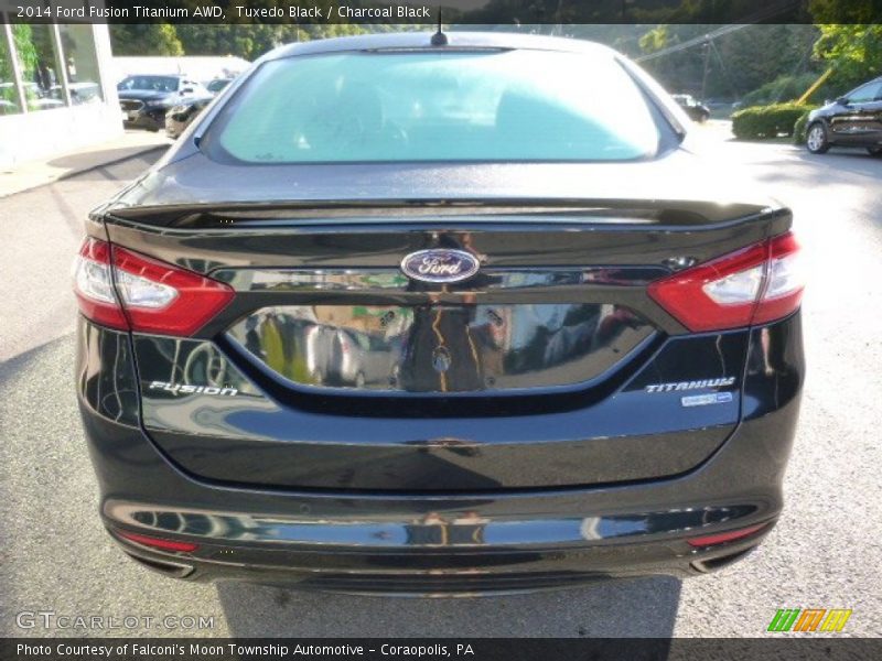 Tuxedo Black / Charcoal Black 2014 Ford Fusion Titanium AWD