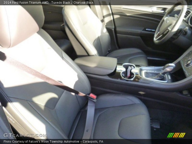 Tuxedo Black / Charcoal Black 2014 Ford Fusion Titanium AWD