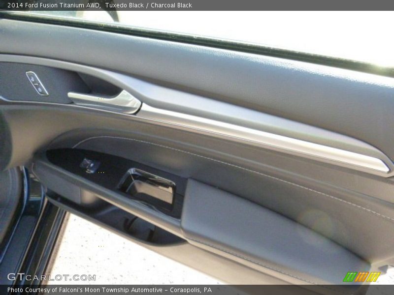 Tuxedo Black / Charcoal Black 2014 Ford Fusion Titanium AWD