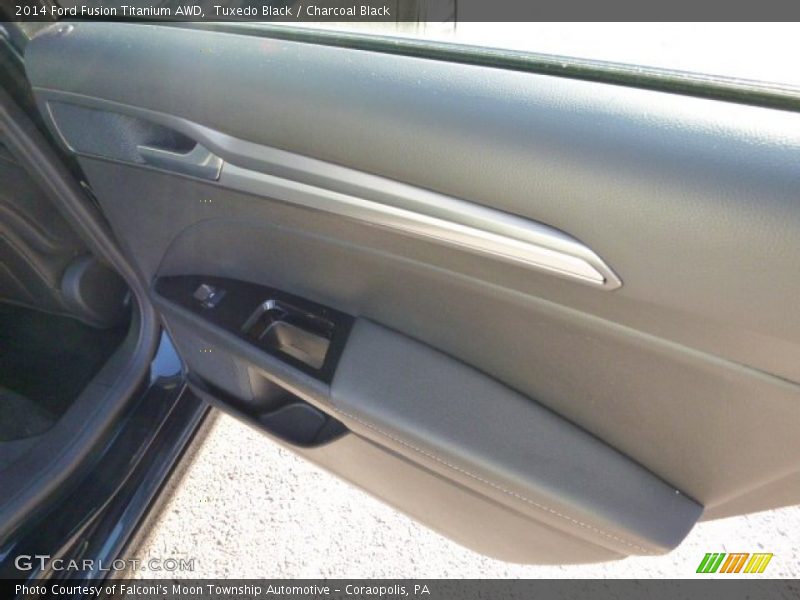 Tuxedo Black / Charcoal Black 2014 Ford Fusion Titanium AWD