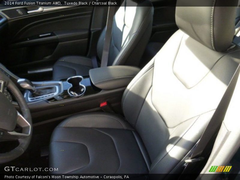 Tuxedo Black / Charcoal Black 2014 Ford Fusion Titanium AWD