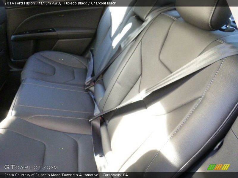 Tuxedo Black / Charcoal Black 2014 Ford Fusion Titanium AWD