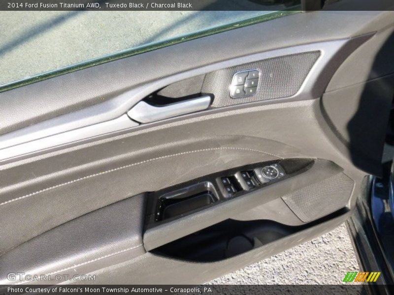Tuxedo Black / Charcoal Black 2014 Ford Fusion Titanium AWD