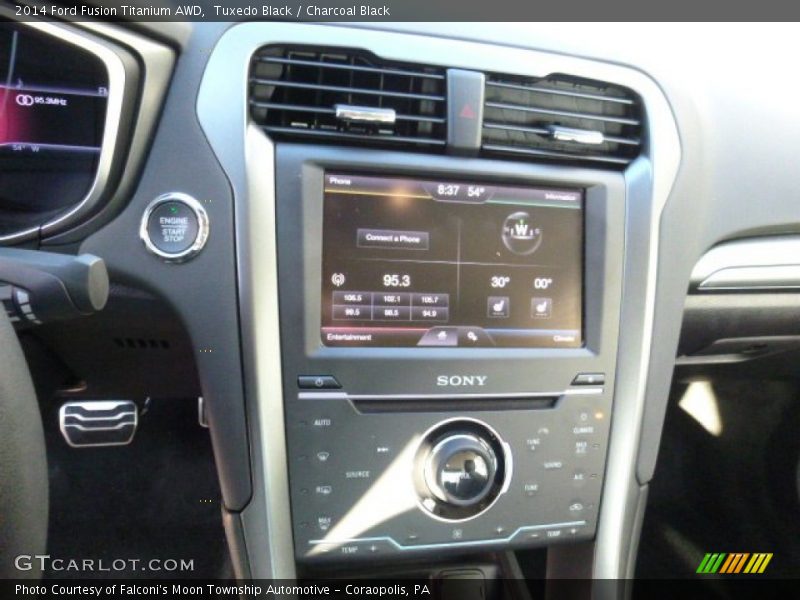 Tuxedo Black / Charcoal Black 2014 Ford Fusion Titanium AWD