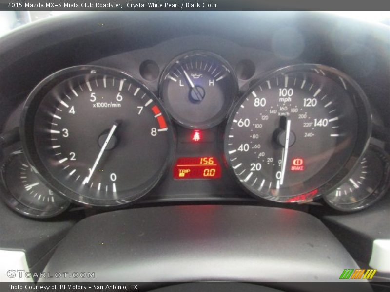  2015 MX-5 Miata Club Roadster Club Roadster Gauges