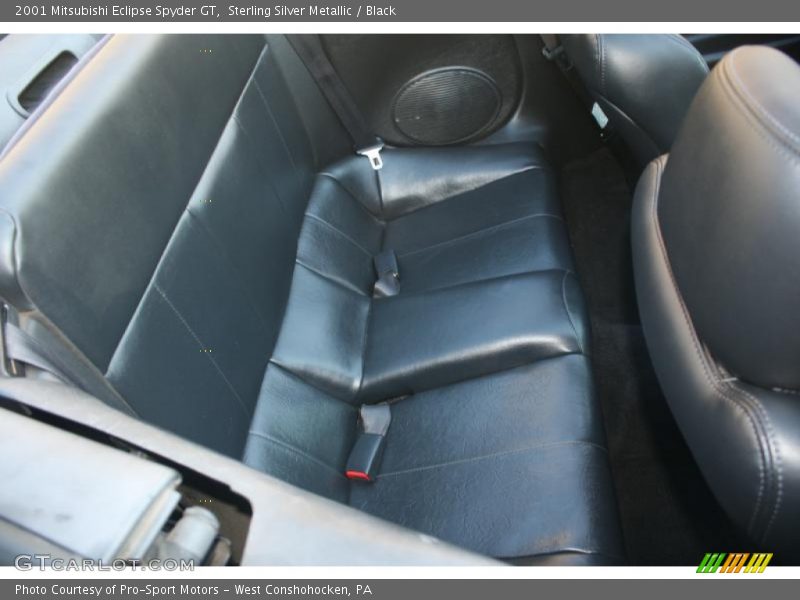 Sterling Silver Metallic / Black 2001 Mitsubishi Eclipse Spyder GT