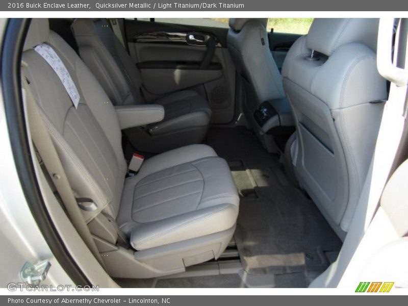 Quicksilver Metallic / Light Titanium/Dark Titanium 2016 Buick Enclave Leather