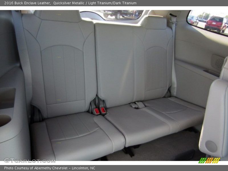 Quicksilver Metallic / Light Titanium/Dark Titanium 2016 Buick Enclave Leather
