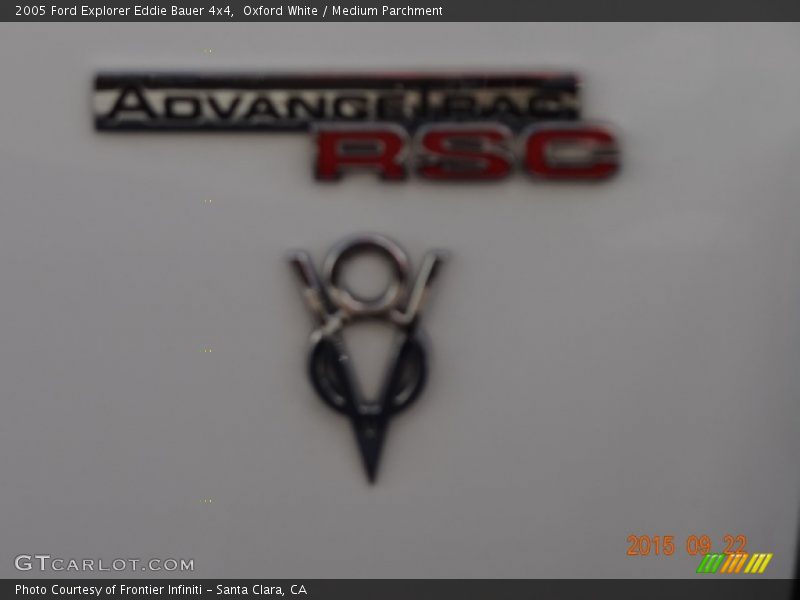 Oxford White / Medium Parchment 2005 Ford Explorer Eddie Bauer 4x4