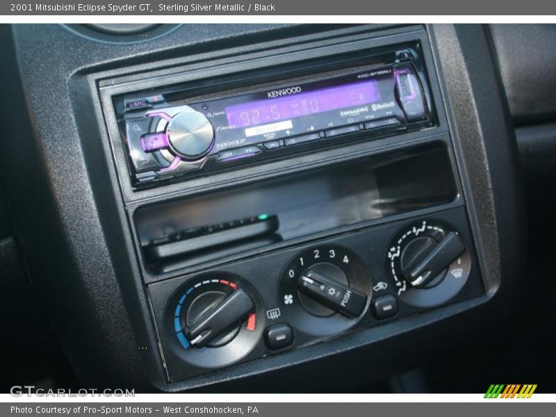 Sterling Silver Metallic / Black 2001 Mitsubishi Eclipse Spyder GT