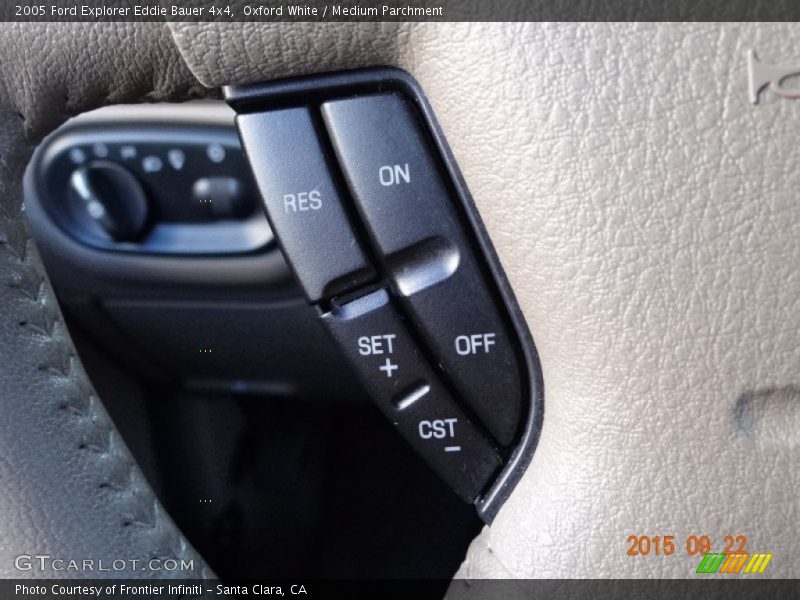 Oxford White / Medium Parchment 2005 Ford Explorer Eddie Bauer 4x4