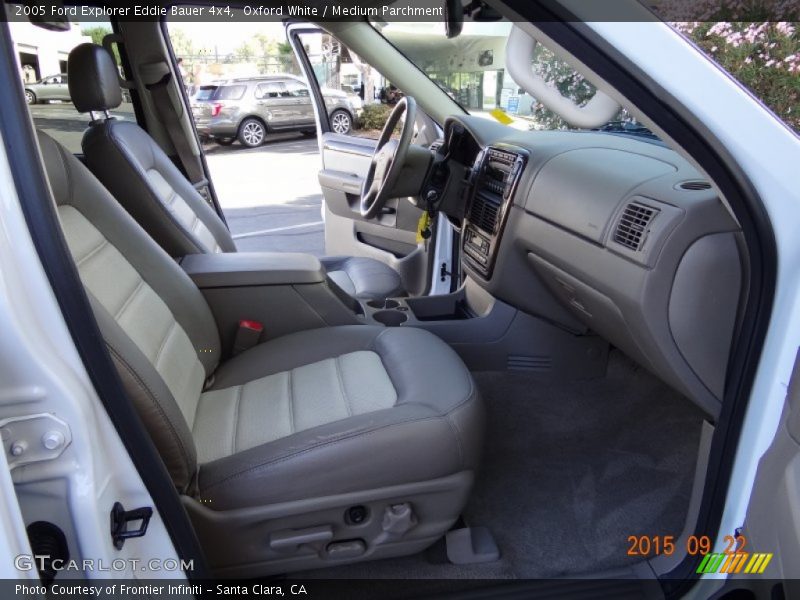 Oxford White / Medium Parchment 2005 Ford Explorer Eddie Bauer 4x4