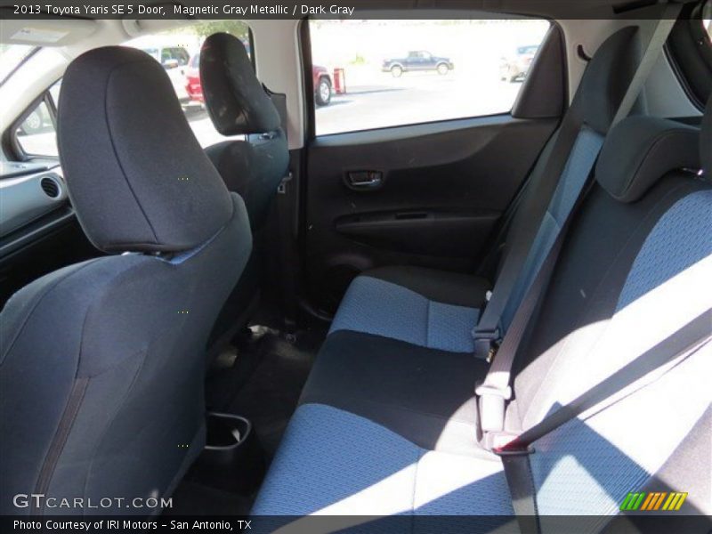 Magnetic Gray Metallic / Dark Gray 2013 Toyota Yaris SE 5 Door