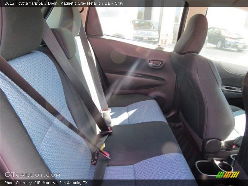 Magnetic Gray Metallic / Dark Gray 2013 Toyota Yaris SE 5 Door