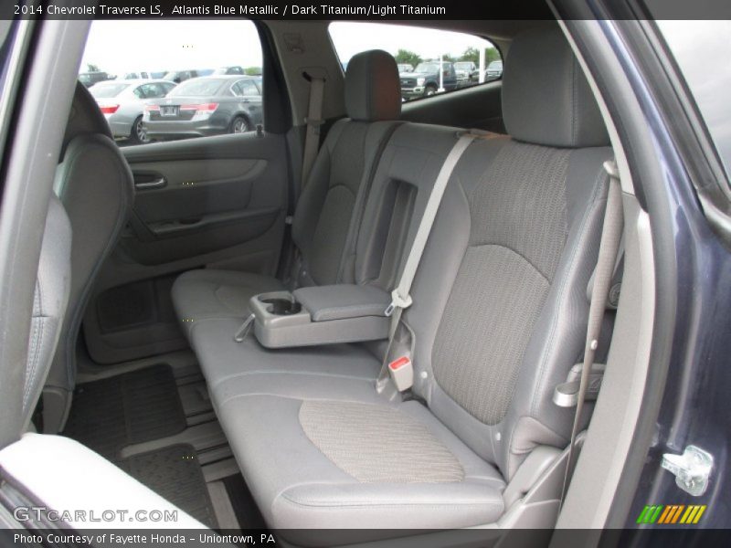 Atlantis Blue Metallic / Dark Titanium/Light Titanium 2014 Chevrolet Traverse LS