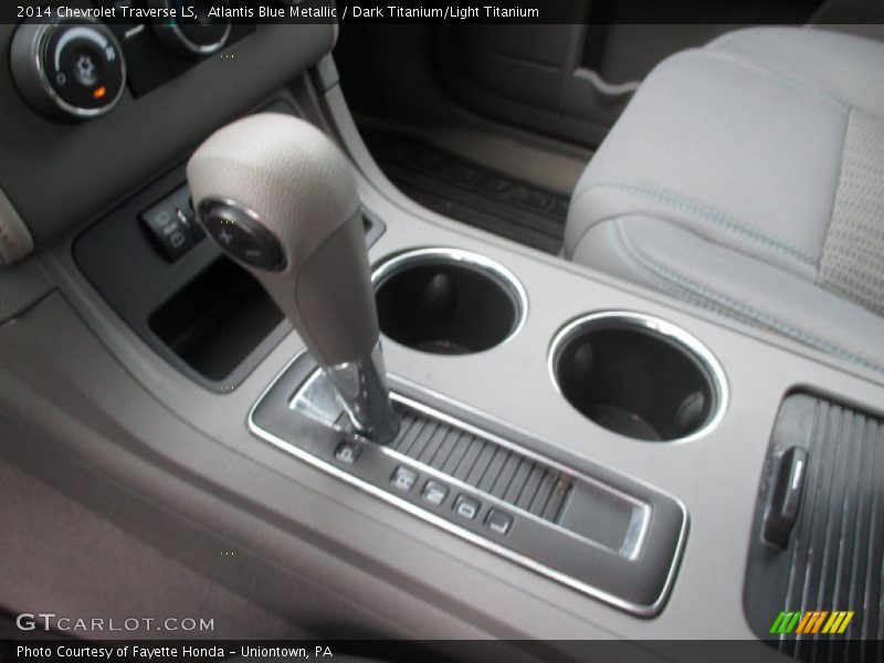 Atlantis Blue Metallic / Dark Titanium/Light Titanium 2014 Chevrolet Traverse LS