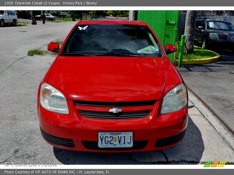 Victory Red / Ebony 2005 Chevrolet Cobalt LS Coupe