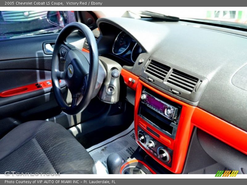 Victory Red / Ebony 2005 Chevrolet Cobalt LS Coupe