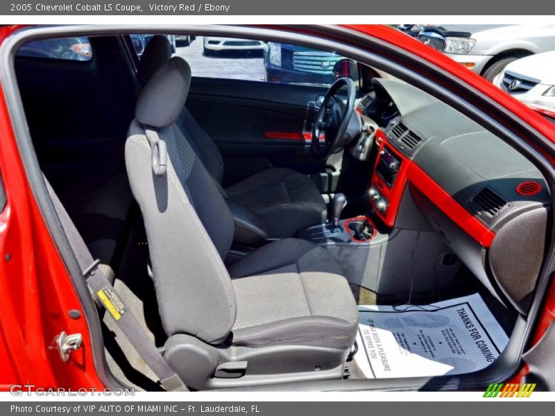 Victory Red / Ebony 2005 Chevrolet Cobalt LS Coupe