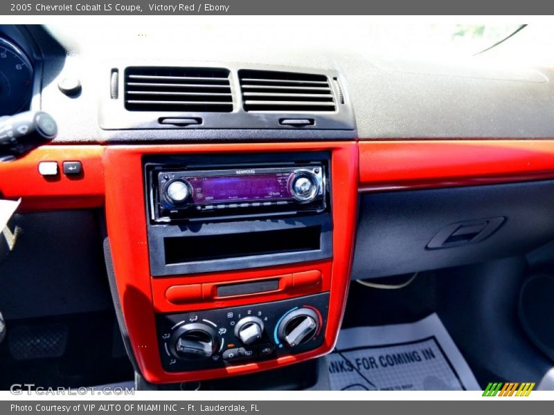 Victory Red / Ebony 2005 Chevrolet Cobalt LS Coupe