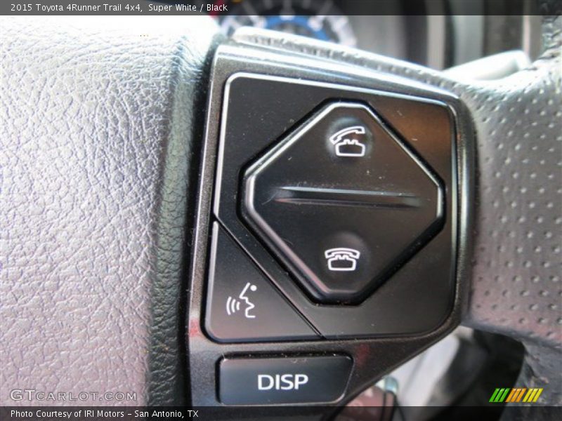 Super White / Black 2015 Toyota 4Runner Trail 4x4