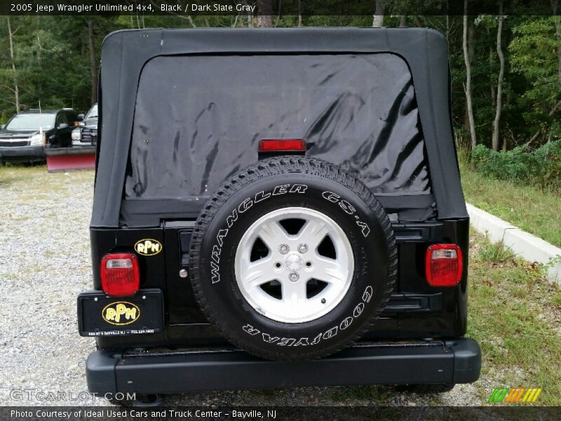Black / Dark Slate Gray 2005 Jeep Wrangler Unlimited 4x4