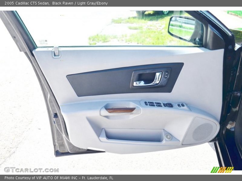Black Raven / Light Gray/Ebony 2005 Cadillac CTS Sedan