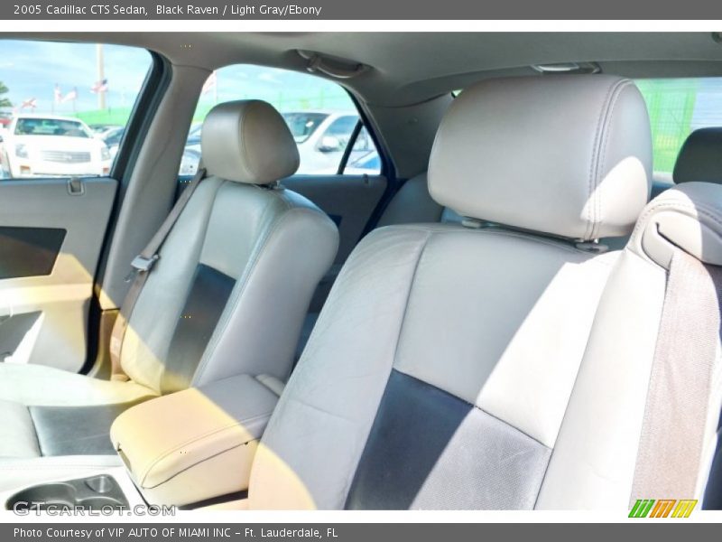 Black Raven / Light Gray/Ebony 2005 Cadillac CTS Sedan