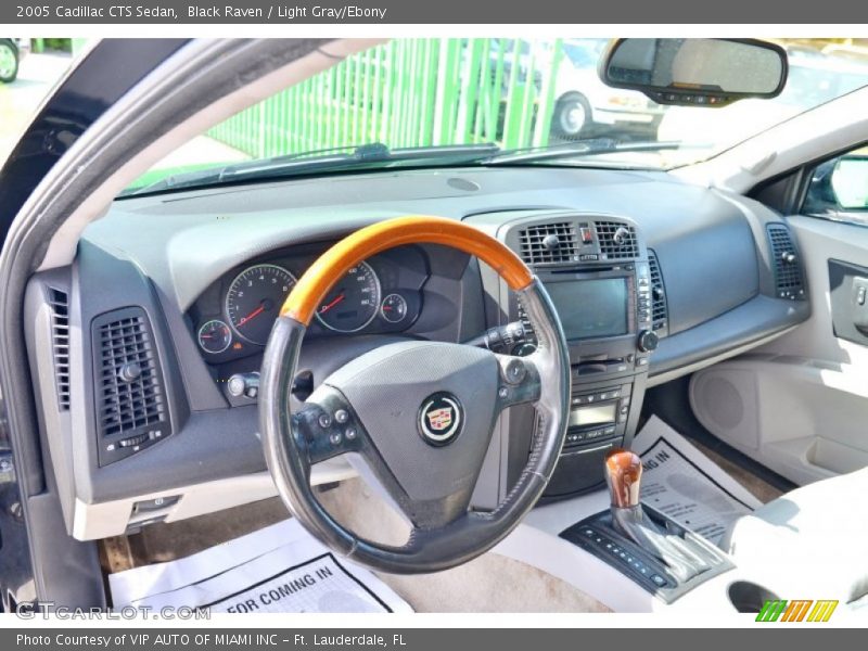 Black Raven / Light Gray/Ebony 2005 Cadillac CTS Sedan