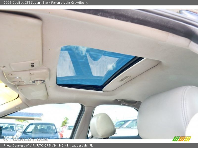 Black Raven / Light Gray/Ebony 2005 Cadillac CTS Sedan